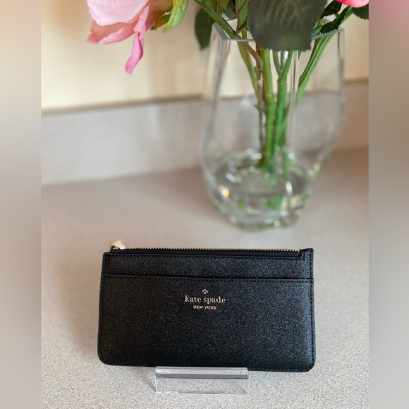 kate spade Handbags - Kate Spade Tinsel Boxed Large Slim Card Holder